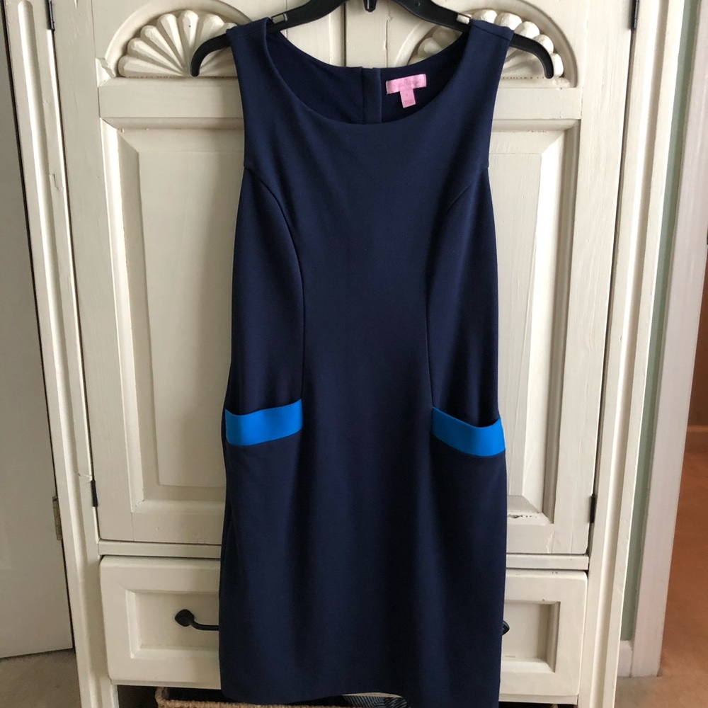 Lilly Pulitzer navy dress